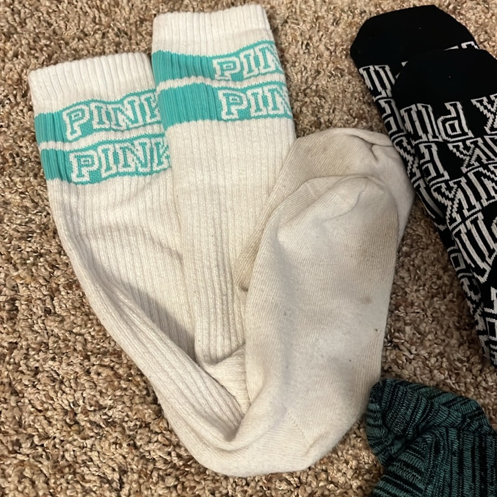 PINK long socks - Picture 2 of 4